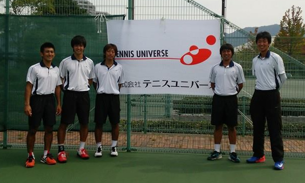 男子チーム 全国実業団対抗テニストーナメント三位