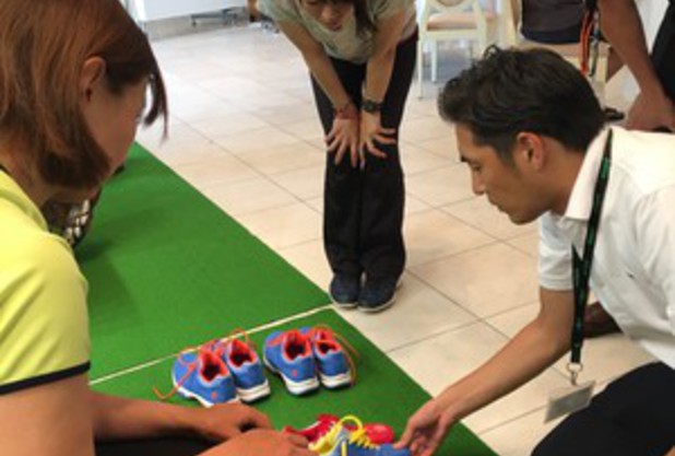 正しいシューズの履き方