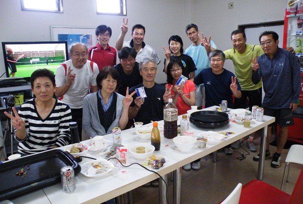 ２０１７年スポーツマックステニス大会＆お好み焼！！