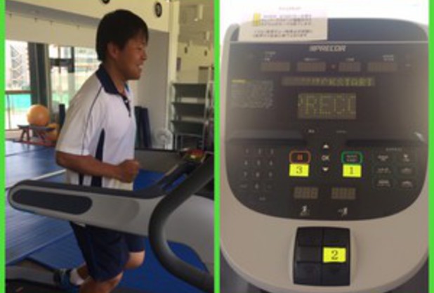 ランニングマシーンが新しくなりました！