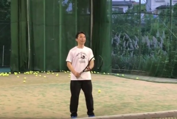 ボレーが驚異の進化^_^　今週の林さん04