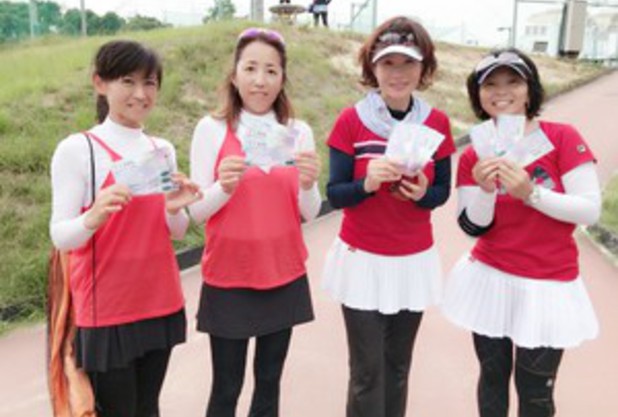女子ダブルス団体戦　７月大会