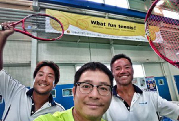 テニスって、めっちゃ楽しい！