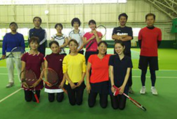 男女混ぜこぜのダブルスのリーグ戦
