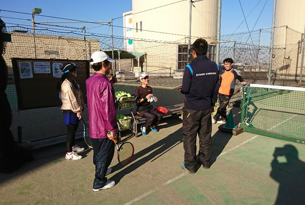 「シングルスゲーム練習会」