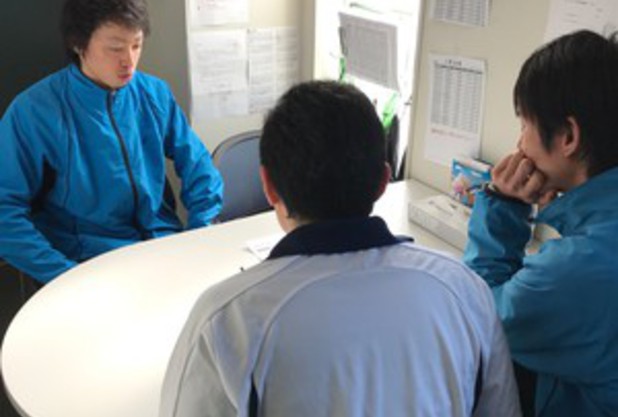 今日のミーティング