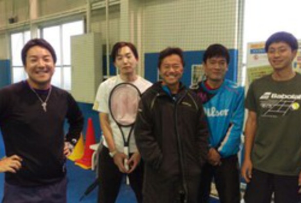 ユニバーサルテニススクール河内長野校の朝練