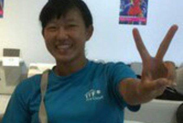 内島萌夏  1回戦突破！