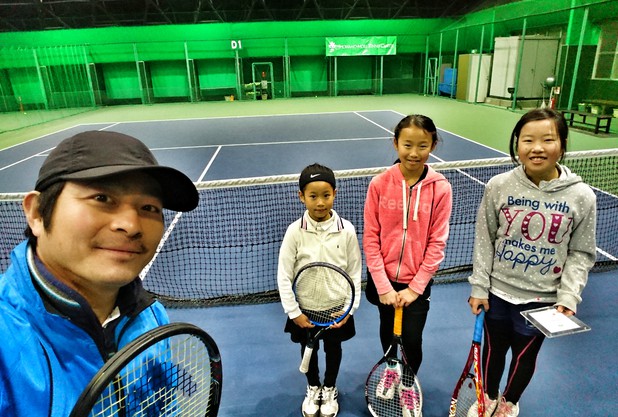 良い仲間は、テニスの仲間