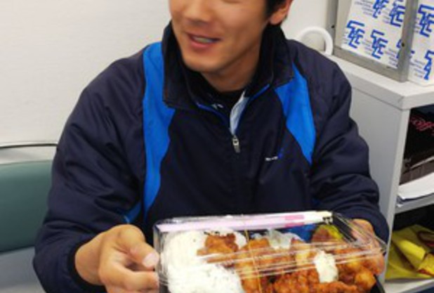 西入コーチのお弁当