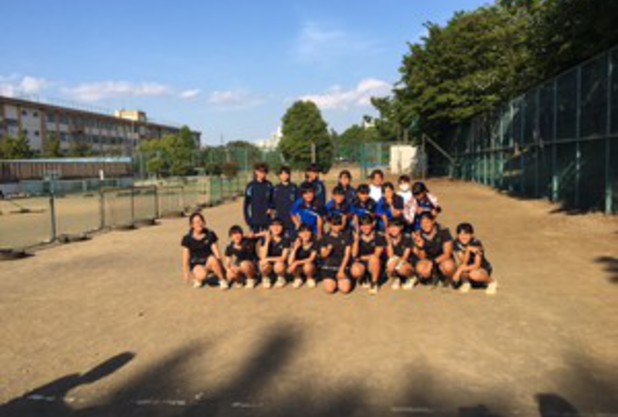 中体連の試合に応援へ！