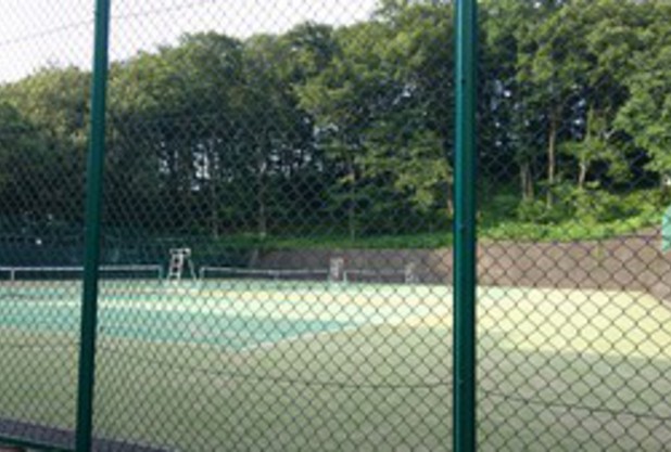 母校でテニス★