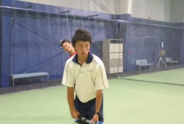 サーブのスピード勝負！