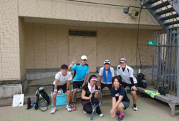 ７月シングルスゲーム練習会中級