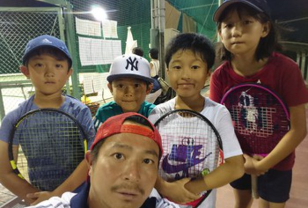 あざみ野キッズ「激アツ」のラリーで「ナイトセッション！」