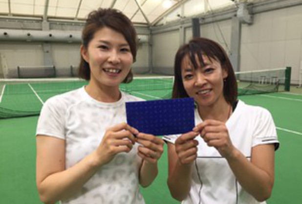 初めて女子ダブルストーナメント