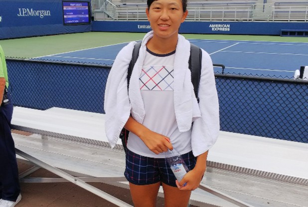 内島萌夏選手　USオープン結果