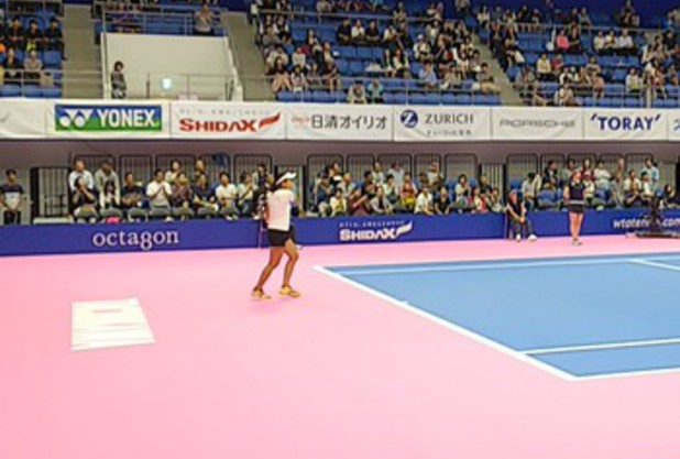 速報！！　内島萌夏選手　東レのダブルス出場決定