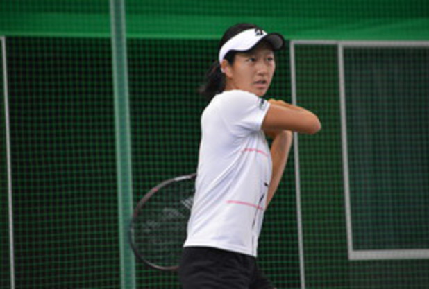 内島萌夏選手  ダブルス結果