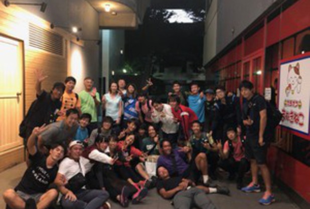 追川コーチ送別会