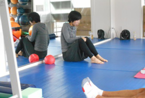 ピラティスやってます。