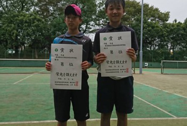 ソフトテニス新人体育大会兼県民総合体育大会予選会