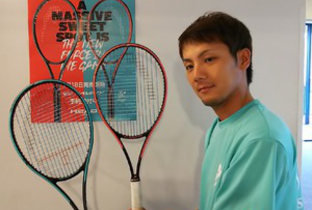 表裏のわかりやすいラケット