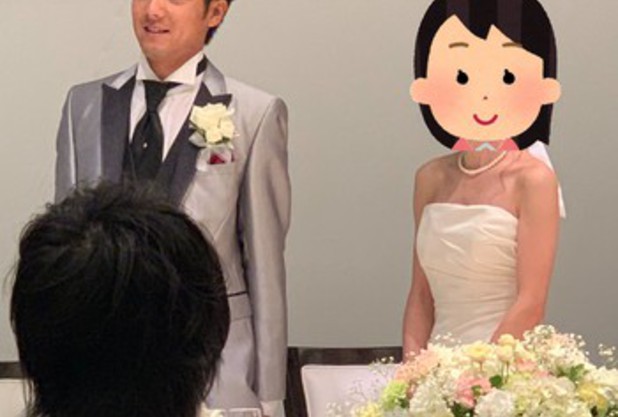 西入コーチの結婚式