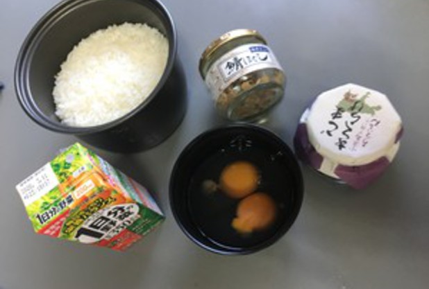 及川コーチの夕飯
