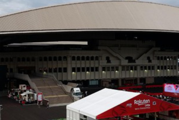 楽天オープン予選観戦