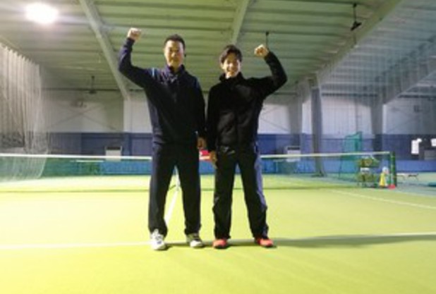 頑張ったコート！　15年間ありがとう