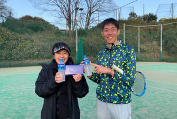 冬イベント　ミックスダブルス結果