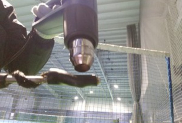 営業自粛中の様子