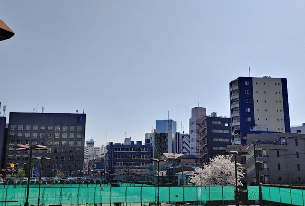 今日はいい天気です。