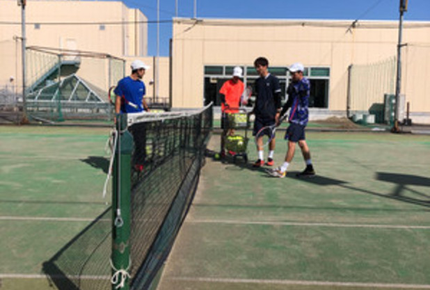 「朝練。。。」