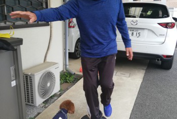 辻コーチ　バランスボード編