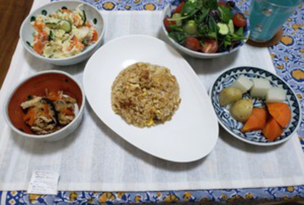 今晩の夕食！大久保コーチ