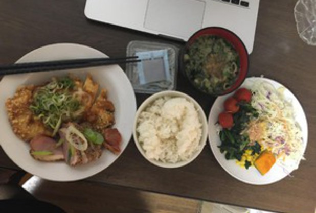 野菜が倍になりました。