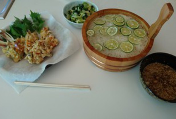 今日は気温が27°Cまであがり・・