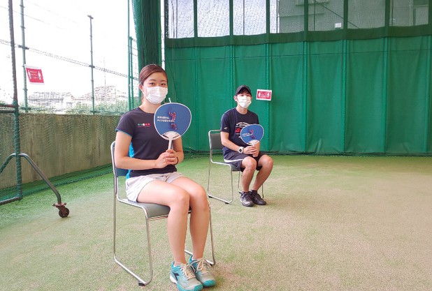 国立の夏のレッスン風景