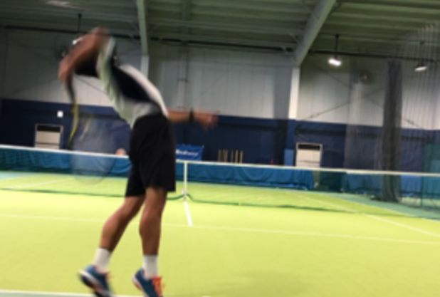 サーブの改善！