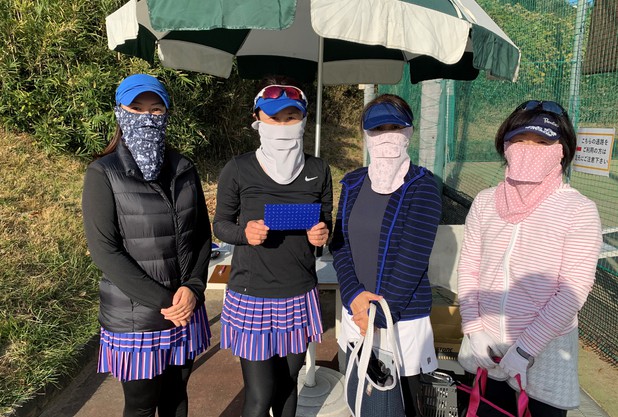 女子ダブルス　団体戦　11月大会