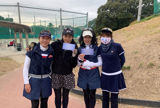 女子ダブルス　ビギナーズB　12月大会