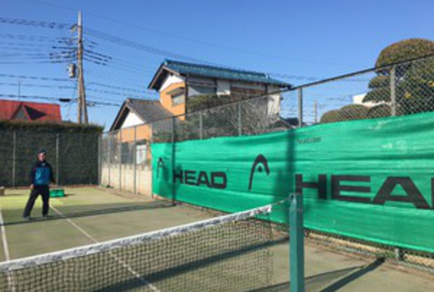 防風ネット設置完了♪