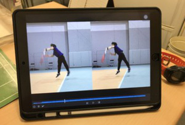 動画でフォーム確認