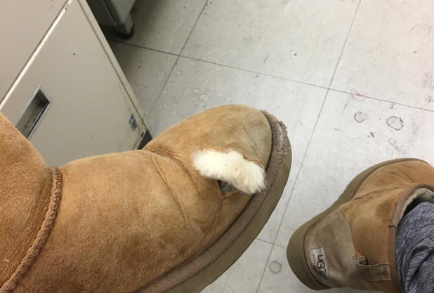 破れてしもた、、、