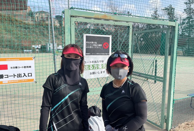 女子ダブルス　ビギナーズA　3月大会