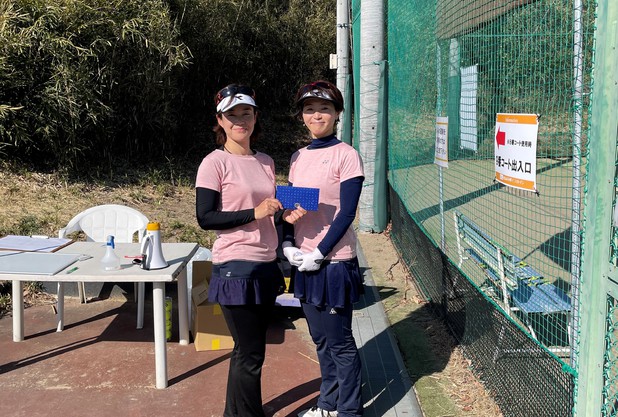 女子ダブルスビギナーズB　3月大会