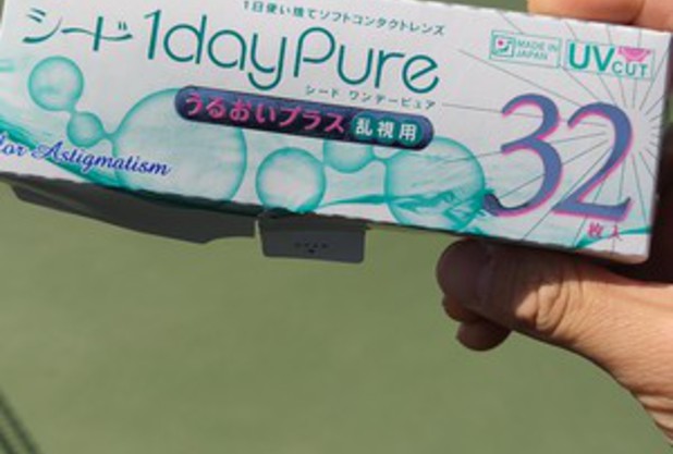 初コンタクトレンズ
