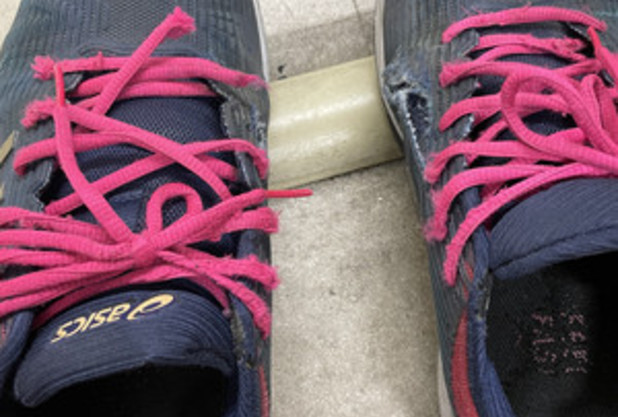 お世話になりました前のシューズさん